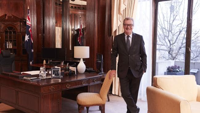 Australian High Commissioner Alexander Downer. Picture: Chris Floyd